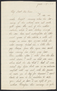 Sacco-Vanzetti Case Records, 1920-1928. Correspondence. Nicola Sacco to Mrs. Elizabeth Evans, June 18, 1926. Box 38, Folder 17, Harvard Law School Library, Historical & Special Collections