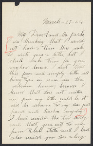 Sacco-Vanzetti Case Records, 1920-1928. Correspondence. Nicola Sacco to Mrs. Cerise Jack, March 27, 1924. Box 38, Folder 56, Harvard Law School Library, Historical & Special Collections