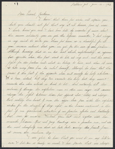 Sacco-Vanzetti Case Records, 1920-1928. Correspondence. Nicola Sacco to Gardner Jackson, June 14, 1927. Box 38, Folder 82, Harvard Law School Library, Historical & Special Collections