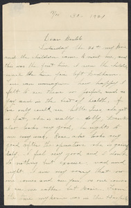 Sacco-Vanzetti Case Records, 1920-1928. Correspondence. Nicola Sacco to Bartolomeo Vanzetti, November 30, 1921. Box 38, Folder 87, Harvard Law School Library, Historical & Special Collections