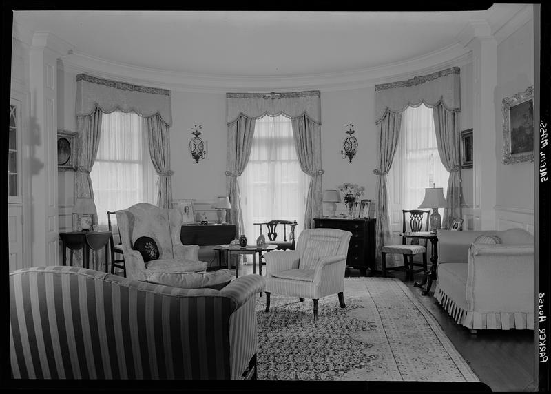 George B. Parker House, Salem, interior