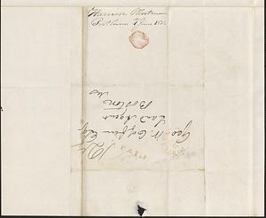 Harrison Whitman to George Coffin, 1 June 1834 - Digital Commonwealth