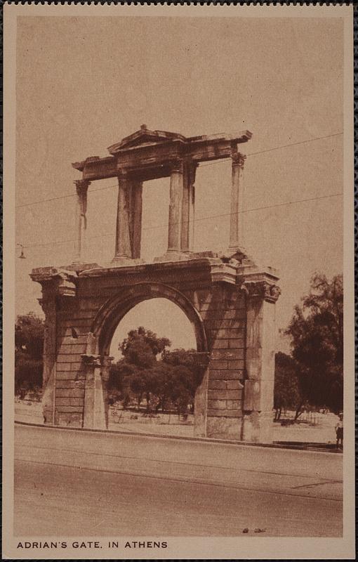 Adrian's Gate. In Athens