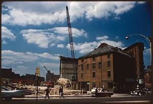 City Hall construction site, Boston