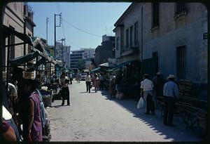Street market, Samou Street, Athens, Greece