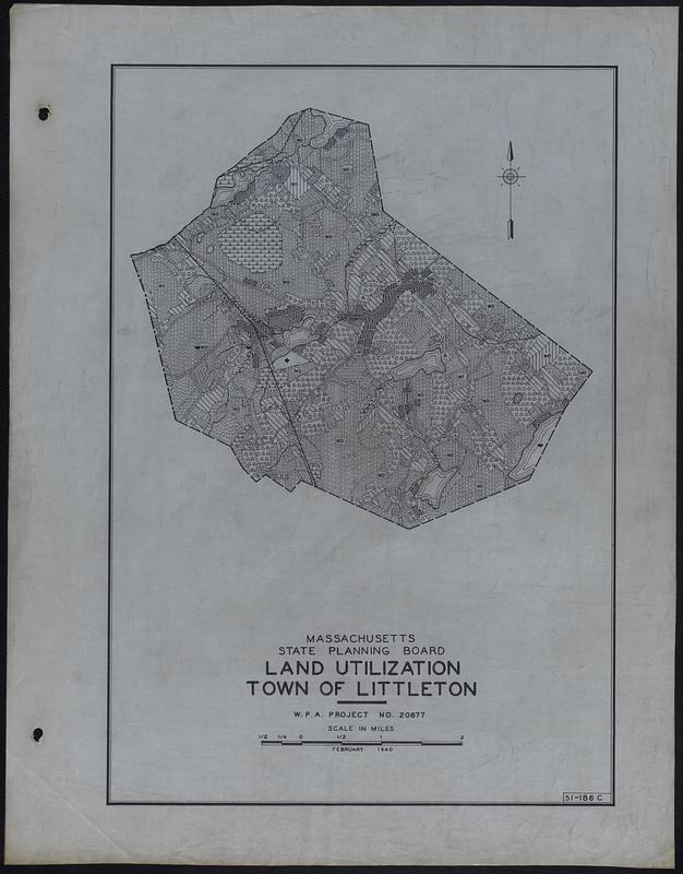 Land Utilization Town of Littleton Digital Commonwealth
