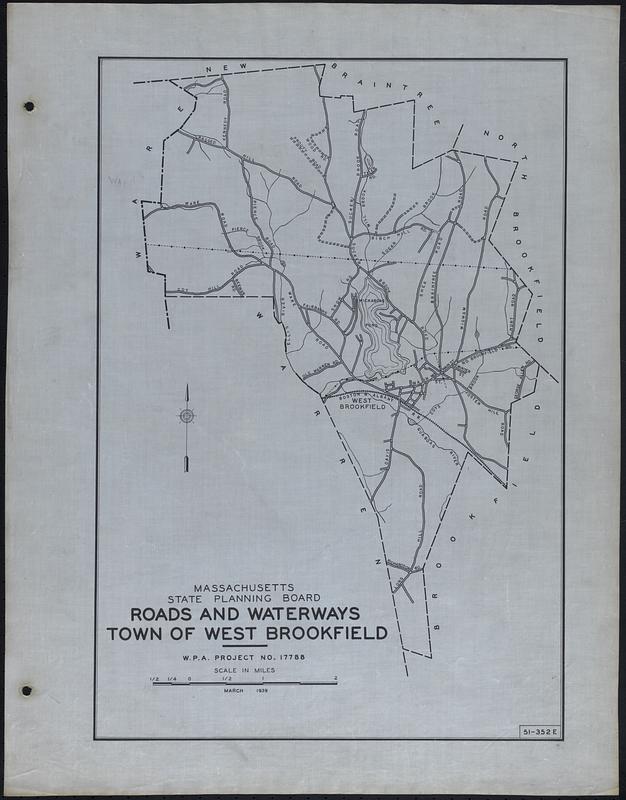 Roads and Waterways Town of West Brookfield Digital Commonwealth