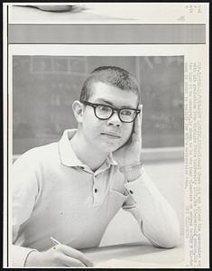 East Lansing, Mich: Michael Grost did not attend the ceremonies with his graduation from Michigan State University 12/7. The 15-year-old genius, His IQ too high to be measured, is shown as he was busy elsewhere on campus taking a six-hour exam in order to qualify for MSU’s mathematics team.
