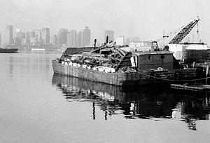 Barge loaded