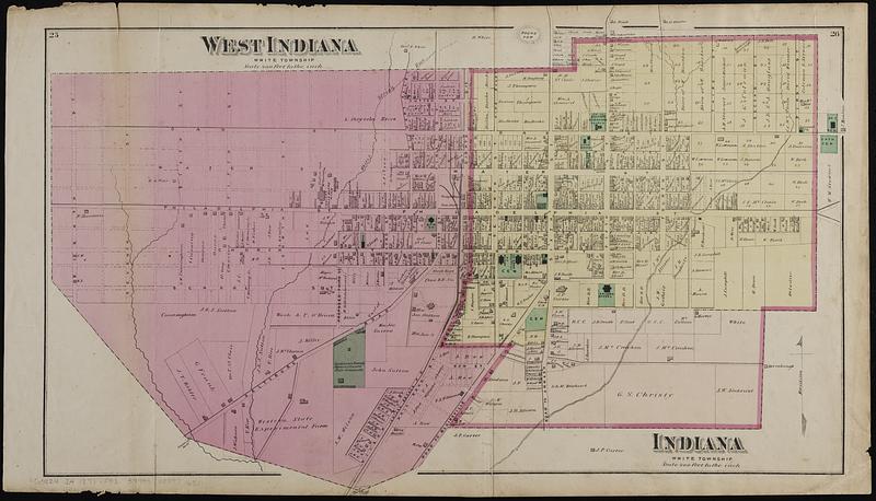 West Indiana, White Township ; Indiana, White Township