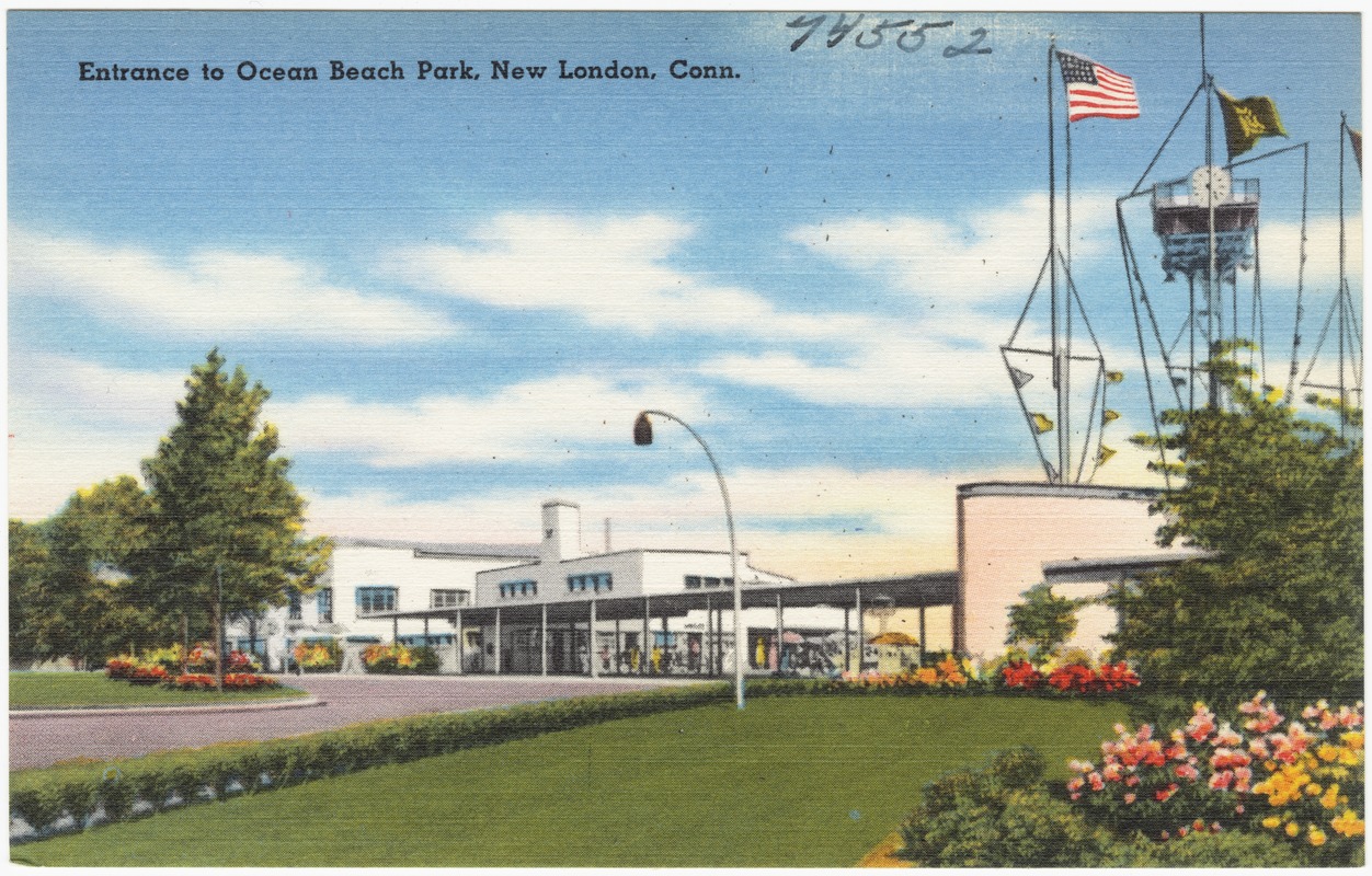 Entrance to Ocean Beach Park, New London, Conn.