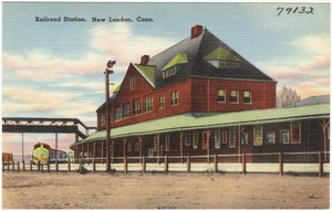 Railroad Station, New London, Conn.