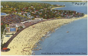 Aerial View of Ocean Beach Park, New London, Conn.