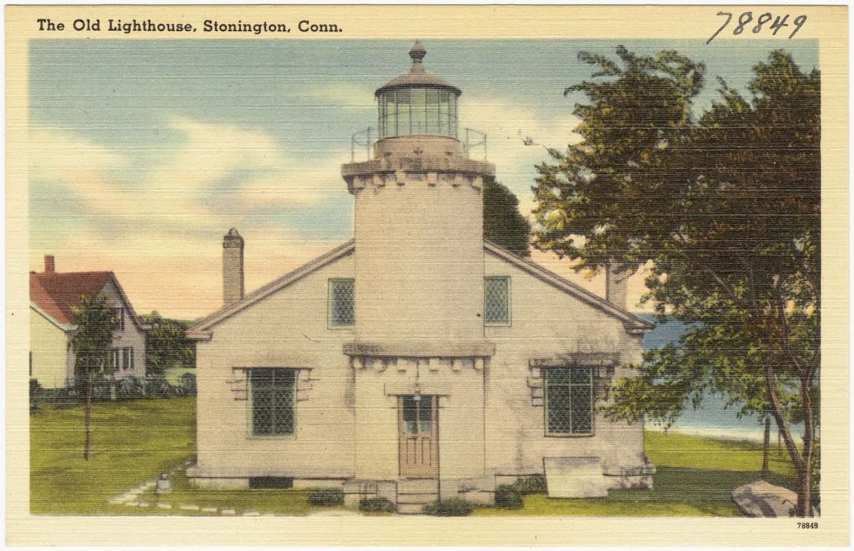 The Old Lighthouse, Stonington, Conn.