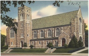 The Holy Name of Jesus (Slovak) R.C. Church, corner of Barnum and Boston Ave., on the Boston Post Rd. Route U.S. No. 1.