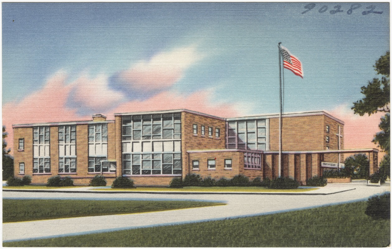 Holy Name of Jesus Parish School, dedicated 1957, Stratford, Conn.