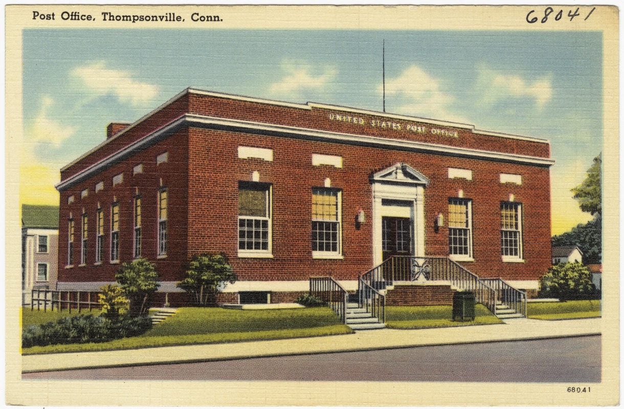 Post Office, Thompsonville, Conn.