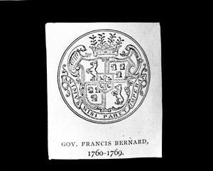 Governor Francis Bernard, 1760-1769