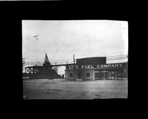 City Fuel Company office and shed