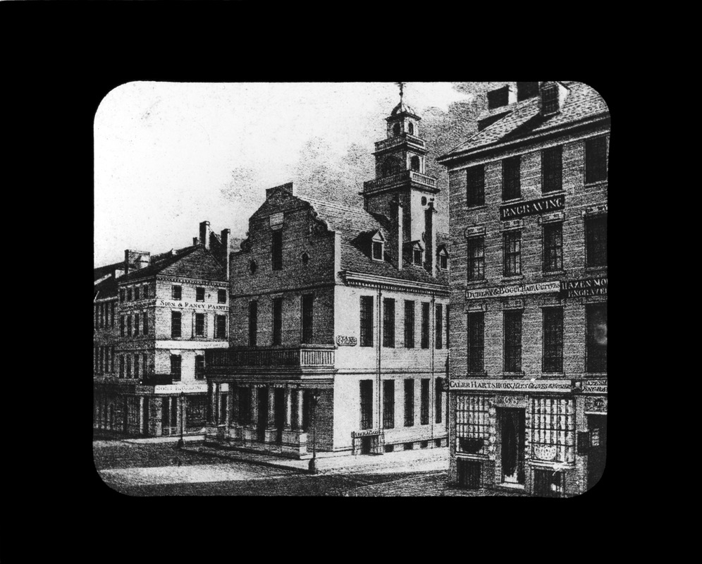 Old State House, Boston 1835