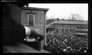 President Taft at Quincy RR Station 1912