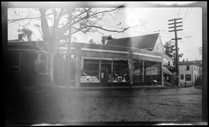 Hancock St. & School St. New block of stores 1915