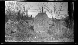 12 mile post Foot of Penn's Hill, Braintree. November, 1918