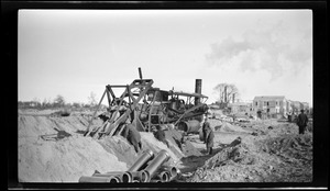 Trench digger, U.S. Housing Corp. November, 1918