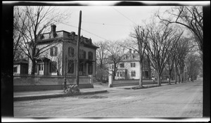 Horace B. Spear and Frederick Carr houses. Adams Street