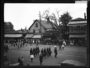 Parade opposite Keating store 1912