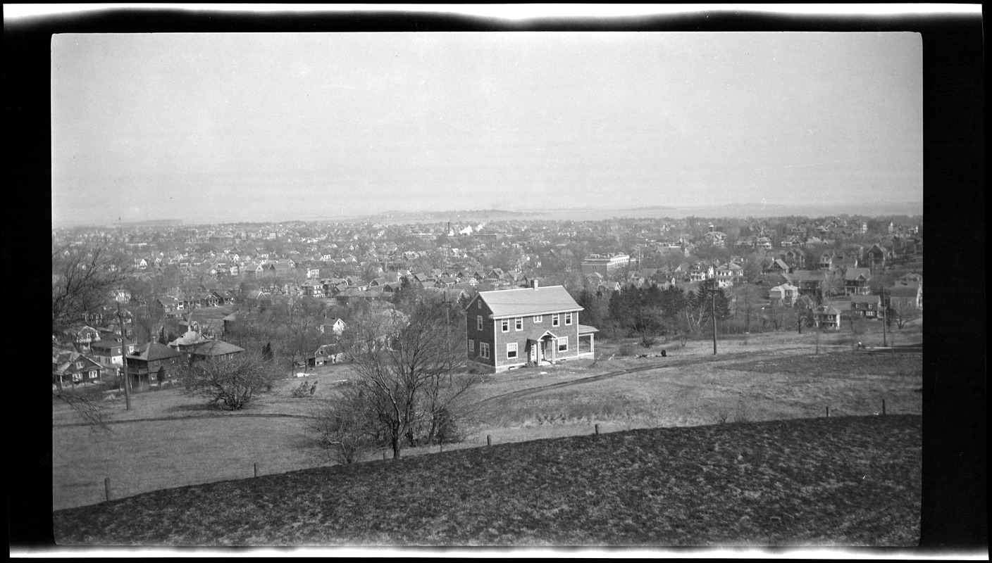 Birds eye view from Forbes Hill