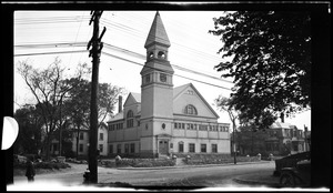 Universalist Church. Washington Street 1919