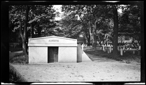 Nathaniel White Tomb. Hancock Cemetery