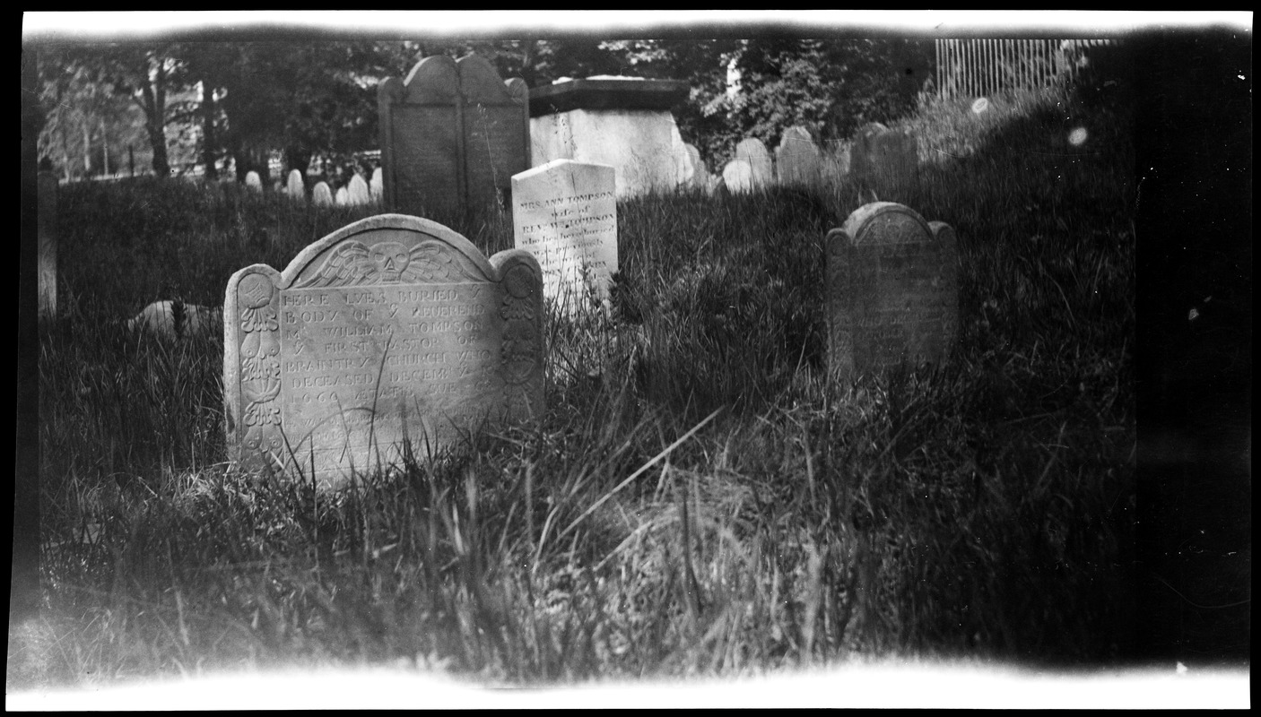 Hancock Cemetery. May 31, 1919 - Digital Commonwealth