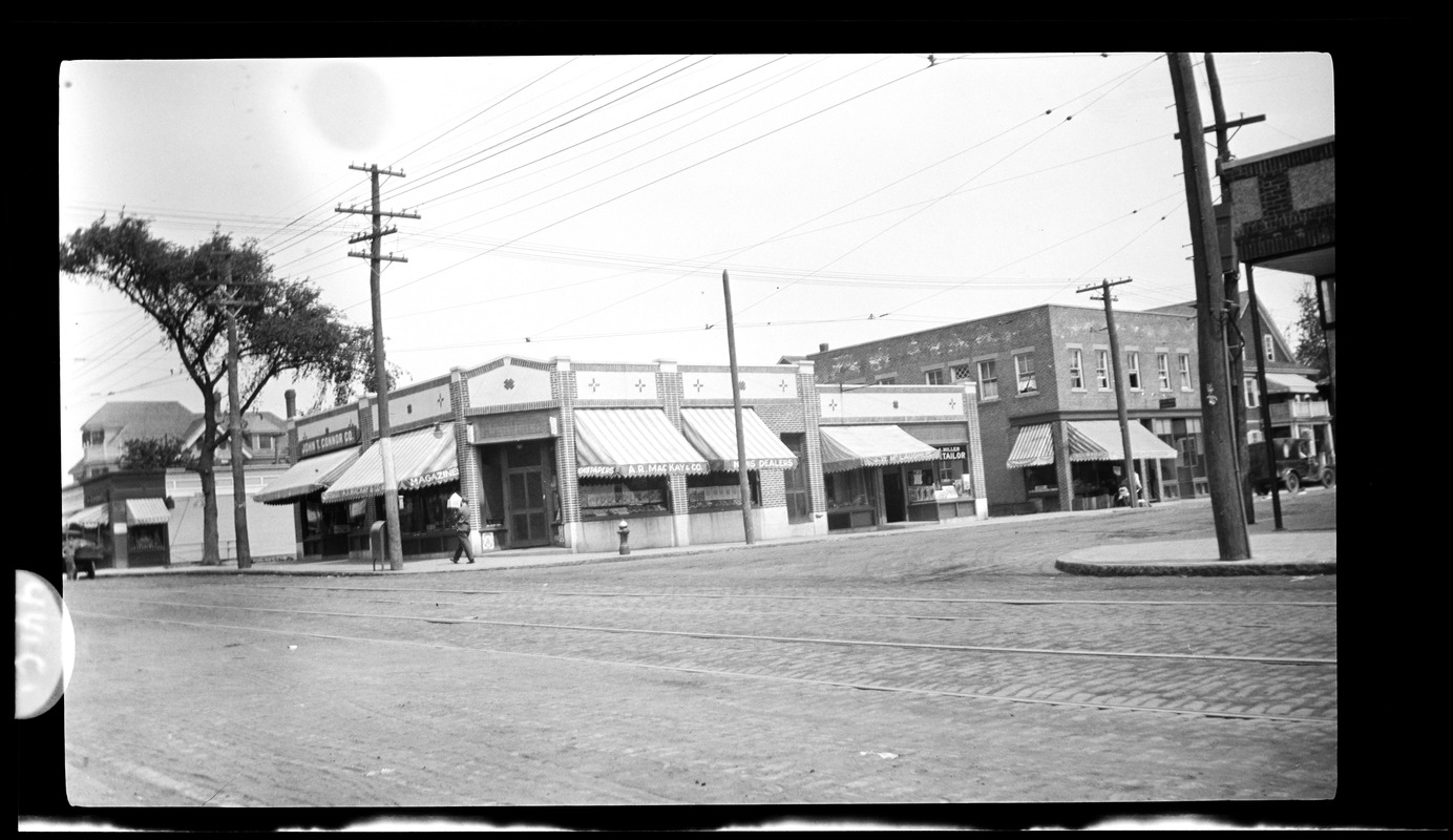 Hancock St. and Billings Rd. E[aster]ly corner 1919
