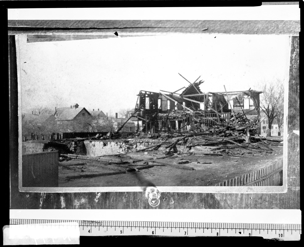 Willard School - ruins 1888