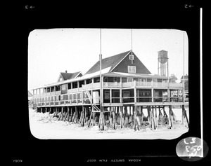 Quincy Yacht Club house. Feb 1920