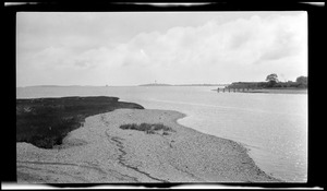 View of Quincy Bay from bridge. Blacks Creek