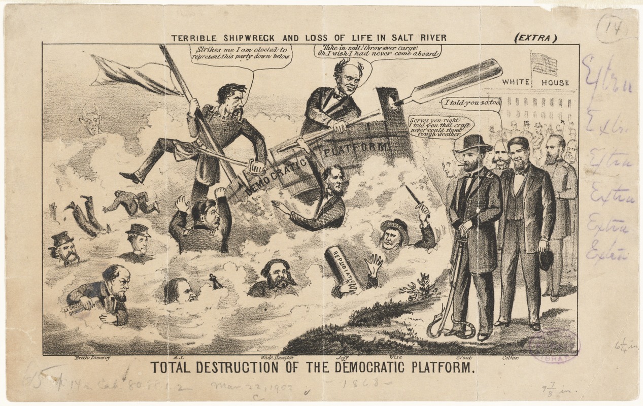 Total destruction of the Democratic platform