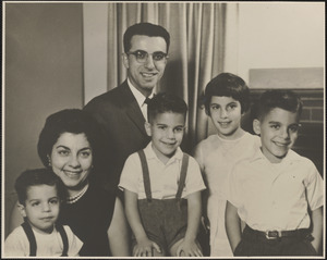 George Changelian, Mrs. Anahid Changelian and children