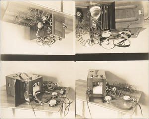 Camera and radio crystal set