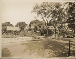 Adams Mansion, Quincy, Mass., view from street
