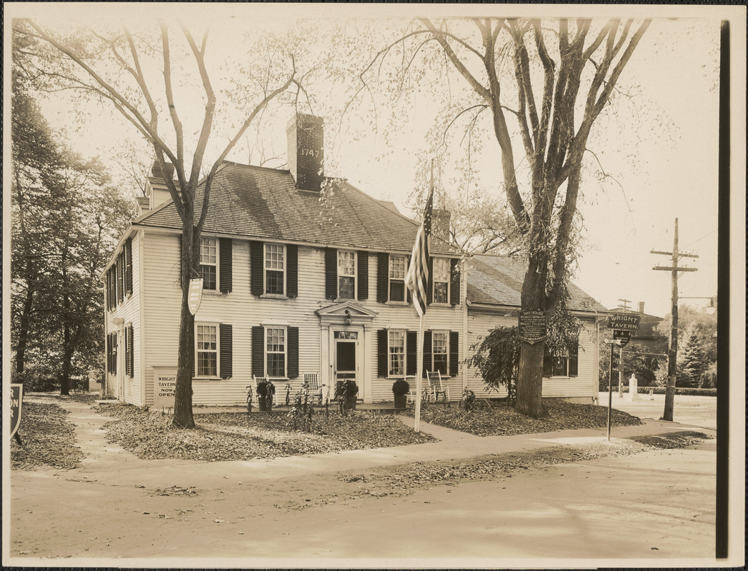 Wright Tavern, Monument Square, Concord, Mass.