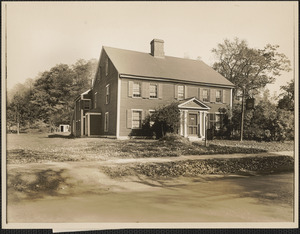 The Antiquarian Society's old house, Lexington Road, Concord, Mass.