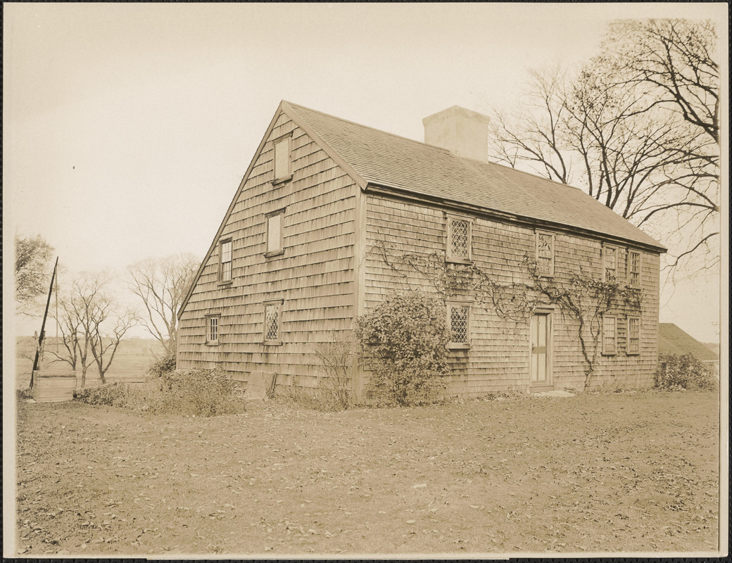 Bradford House, Kingston, Mass. Digital Commonwealth