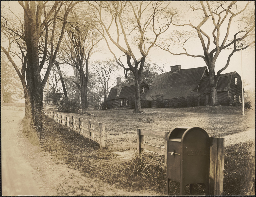 Ye Olde Jonathan Fairbanks House, Eastern Ave and East Street, Dedham, Mass.