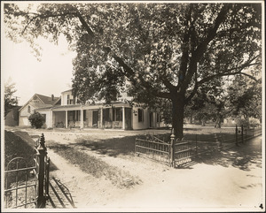Samuel Curtis House at 429 Centre Street and Barbara Street, Jamaica Plain