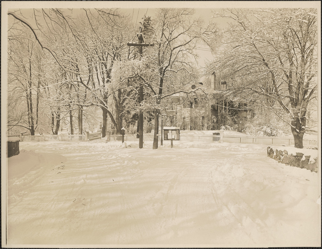 Goddard House at 325 Warren Street and Cottage Street, Brookline, Mass.