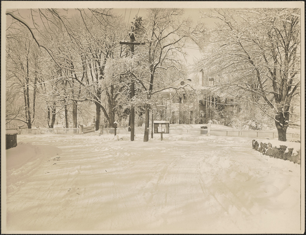 Goddard House at 325 Warren Street and Cottage Street, Brookline, Mass.