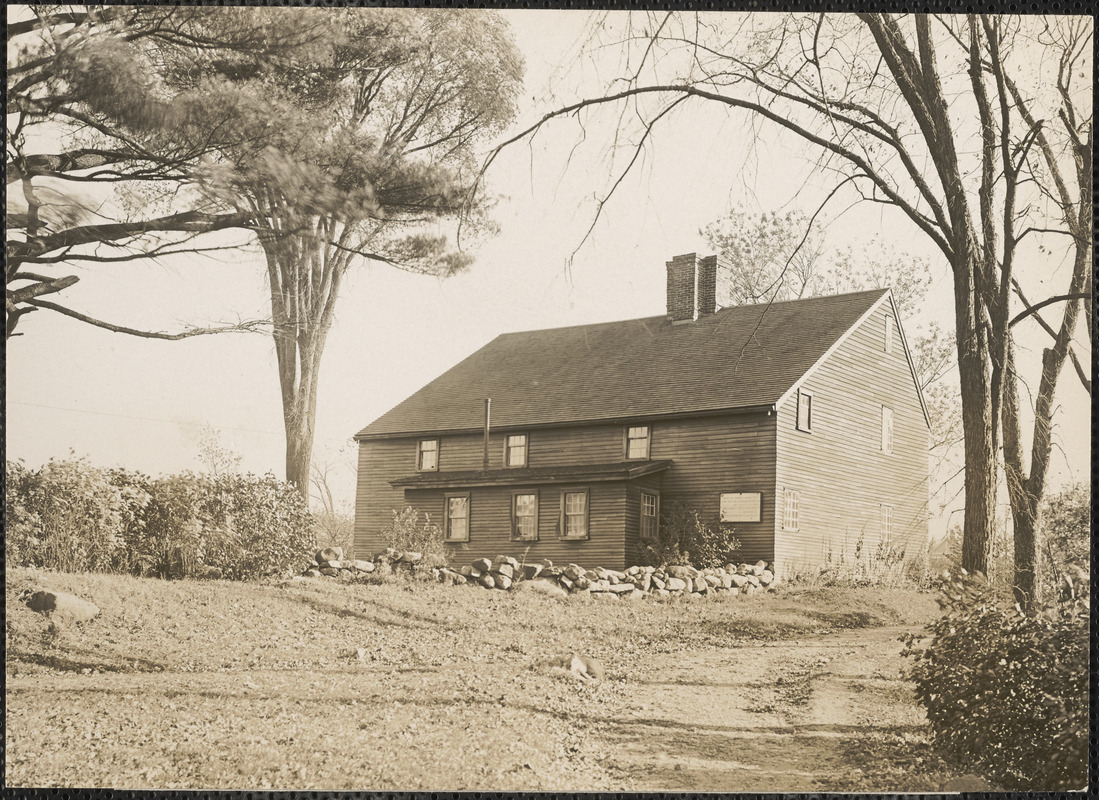 The Phineas Upham House, Upham Street (opposite Lincoln Street), Melrose, Mass.